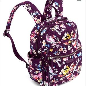 Vera Bradley Iconic Small Backpack/ Indiana Rose.